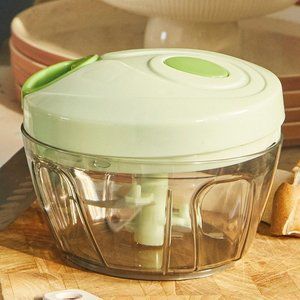 🆕 Epare Mini Vegetable Chopper in Clear and Mint Green